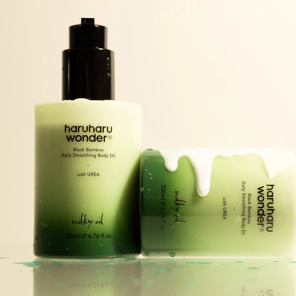BLACK BAMBOO DAILY SMOOTHING BODY OIL - MILKY OIL (200 ML)
