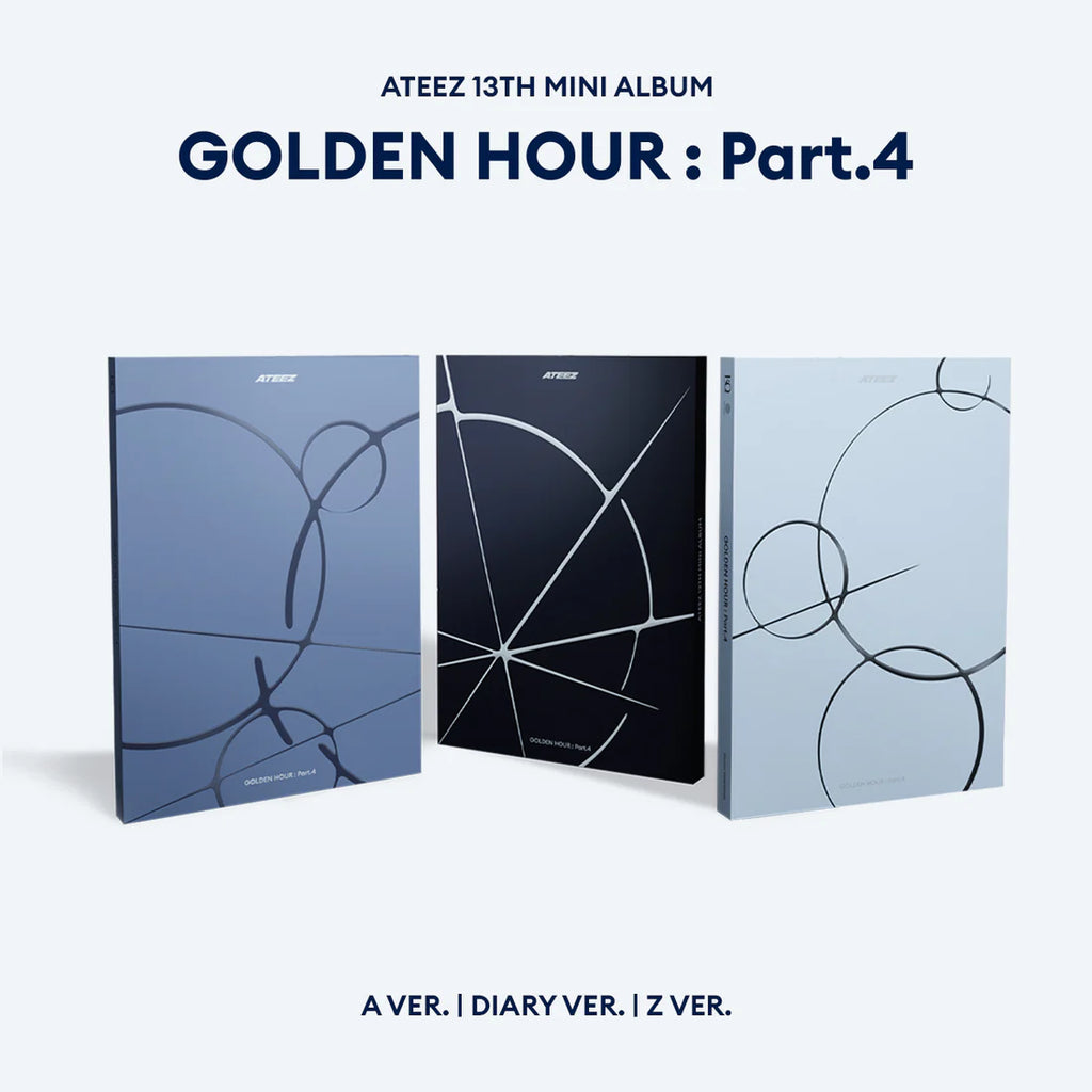 ATEEZ - GOLDEN HOUR : PART.4 (3 VERSIONS)